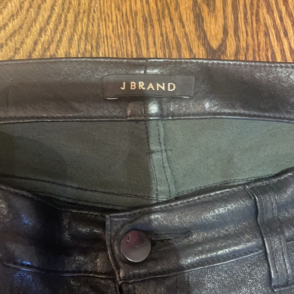 JBrand leather leggings with zipper - Picture 3 of 14